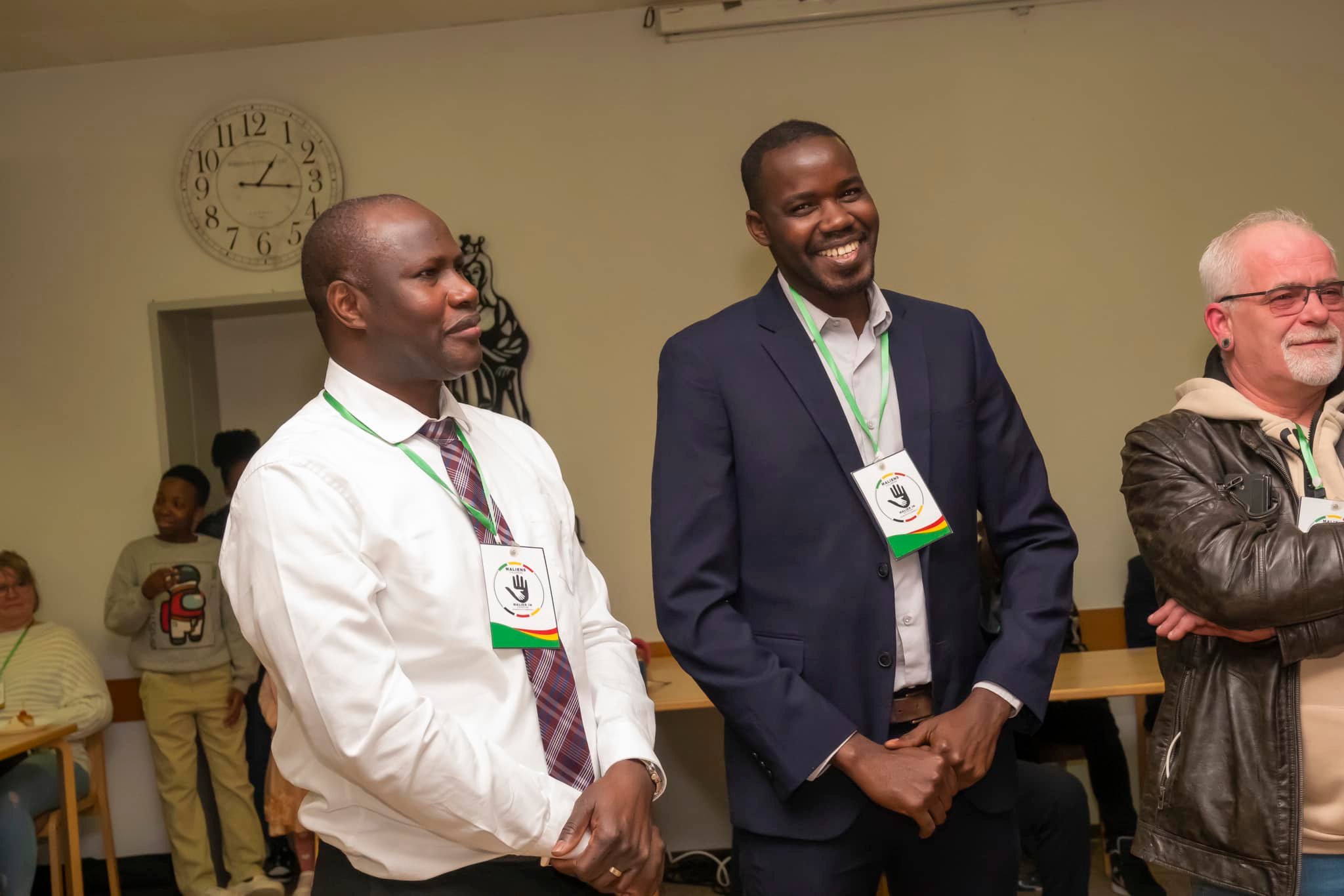 Freiwillige bei der Arbeit